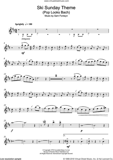 Ski Sunday Theme (Pop Looks Bach)