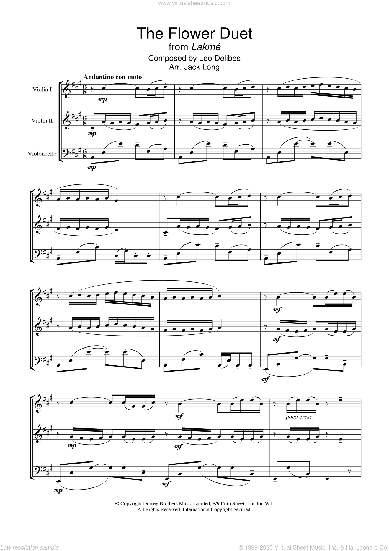 Flower Duet (from Lakme)