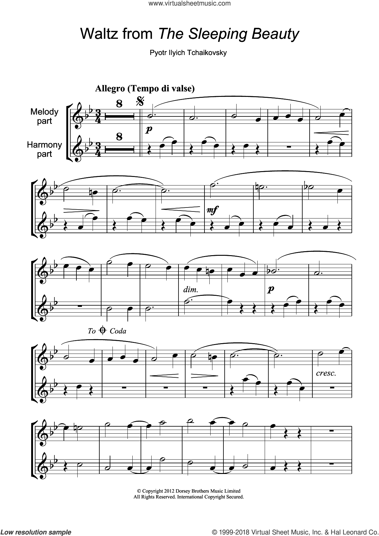 Waltz (from The Sleeping Beauty)
