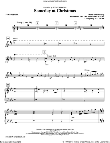 Someday at Christmas (arr. Mac Huff) (complete set of parts)