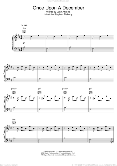 Once Upon A December (from Anastasia)
