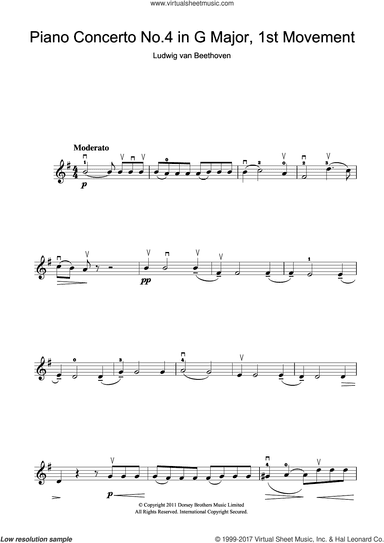Piano Concerto No.4 In G Major, First Movement