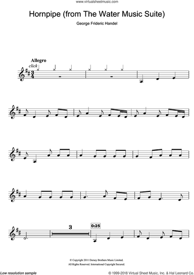 Hornpipe (from The Water Music Suite)