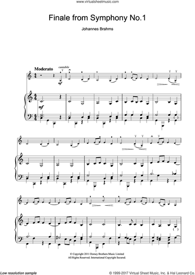 Finale From Symphony No.1 In C Minor