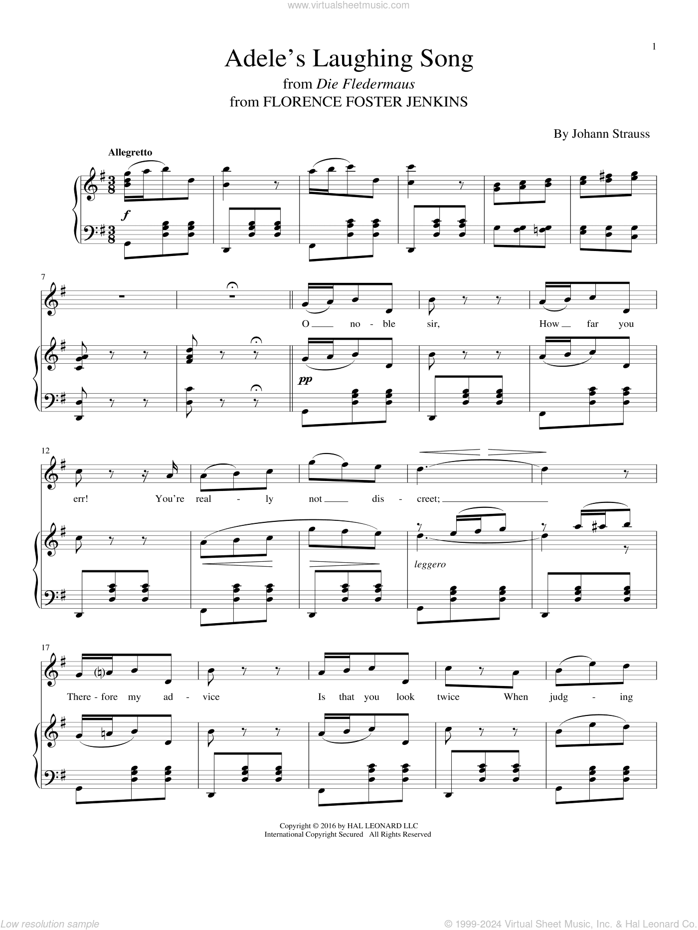Adele's Laughing Song