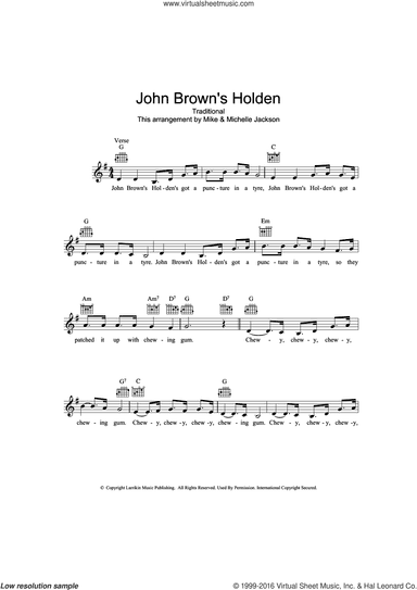 John Brown's Holden