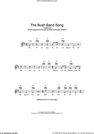 The Bush Band Song