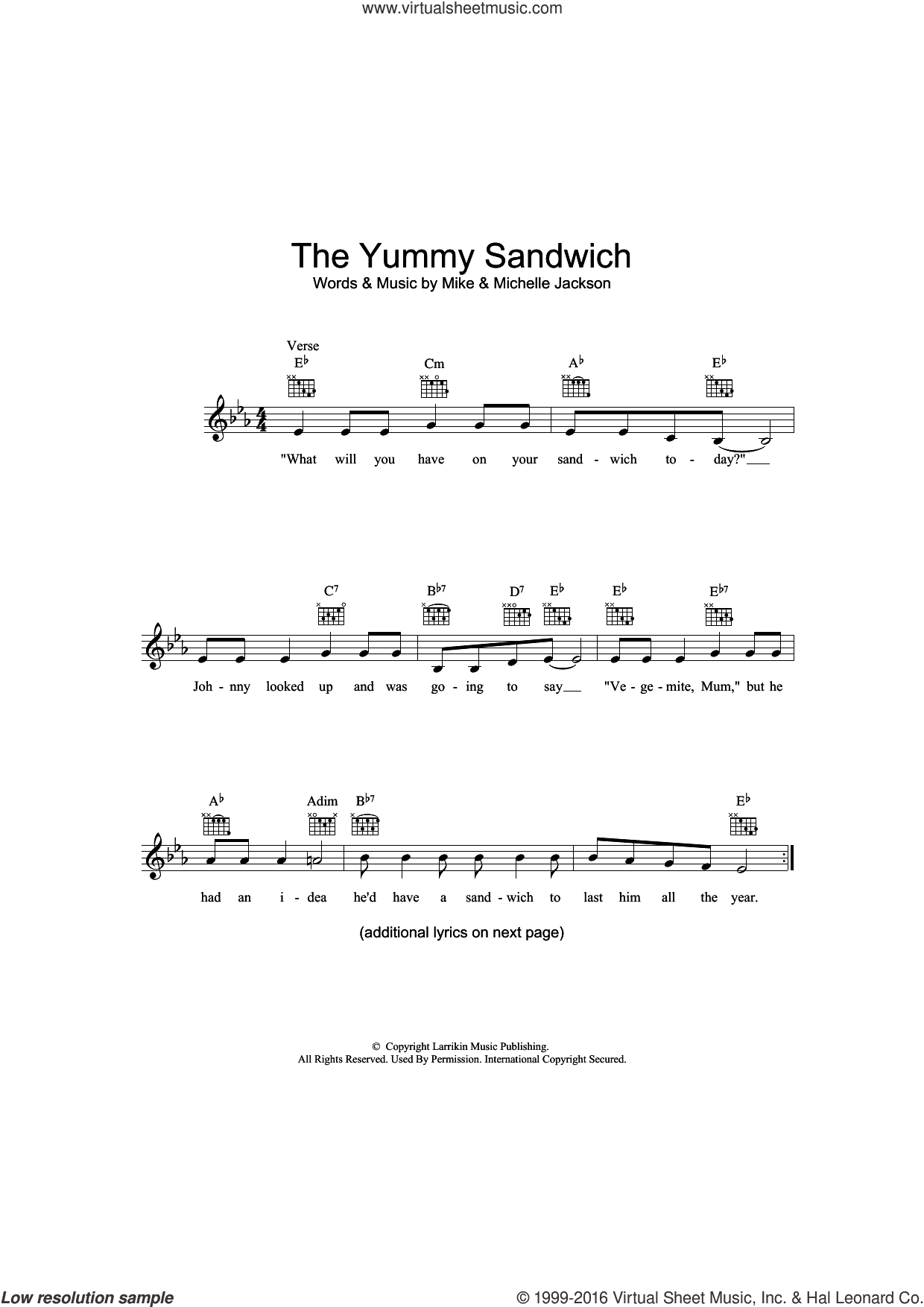 The Yummy Sandwich