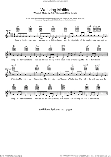 Waltzing Matilda