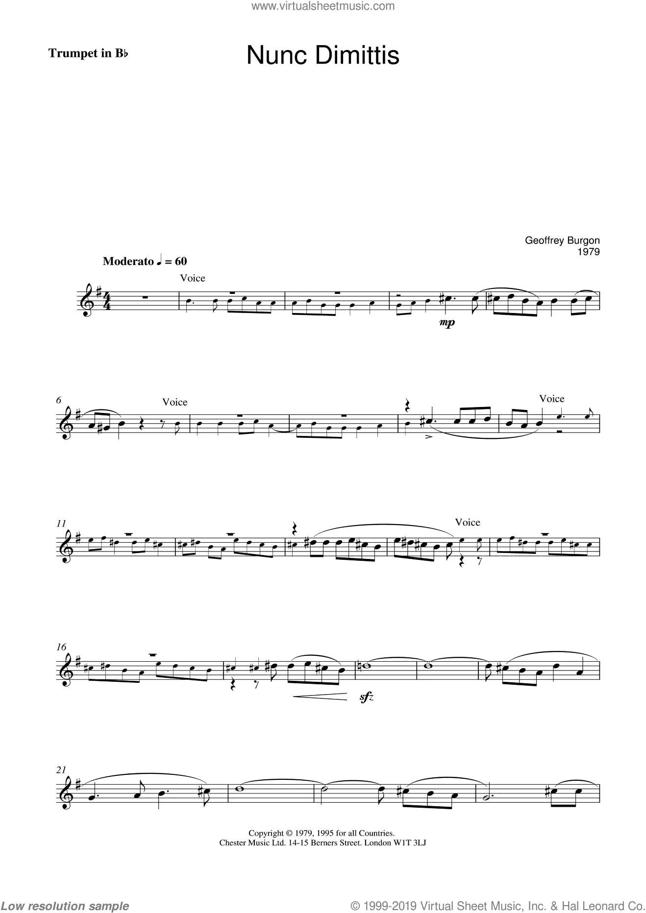 Nunc Dimittis (theme from Tinker, Tailor, Soldier, Spy)