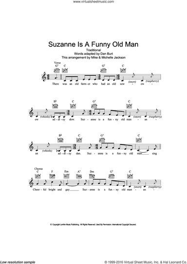 Suzanne Is A Funny Old Man