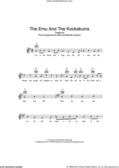 The Emu And The Kookaburra