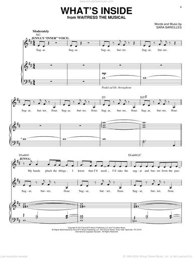 What's Inside (from Waitress The Musical)