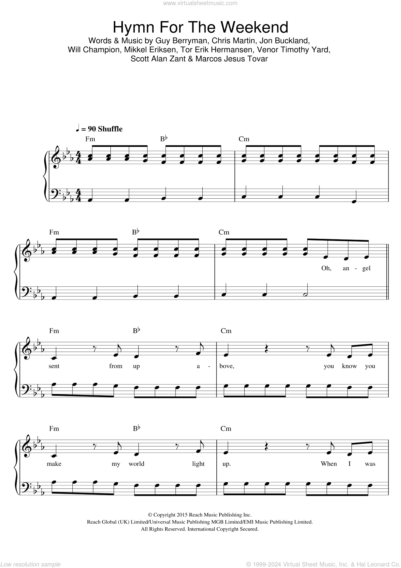 Hymn For The Weekend