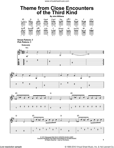 Theme From Close Encounters Of The Third Kind