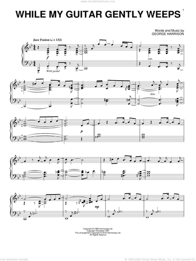 While My Guitar Gently Weeps [Jazz version]