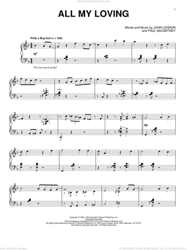 All My Loving [Jazz version]