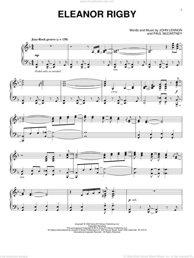 Eleanor Rigby [Jazz version]
