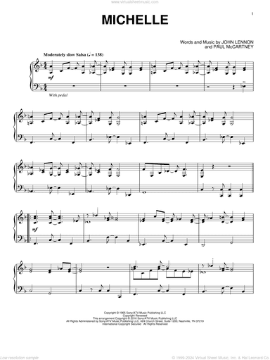 Michelle [Jazz version]