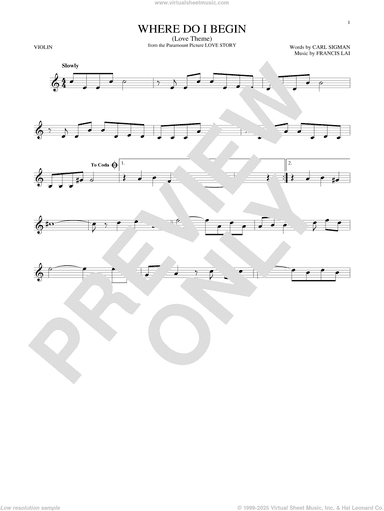 Where Do I Begin (Love Theme)