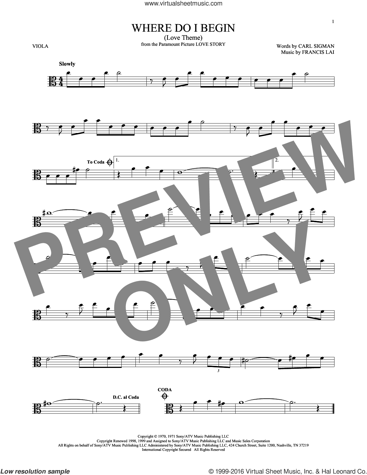 Where Do I Begin (Love Theme)