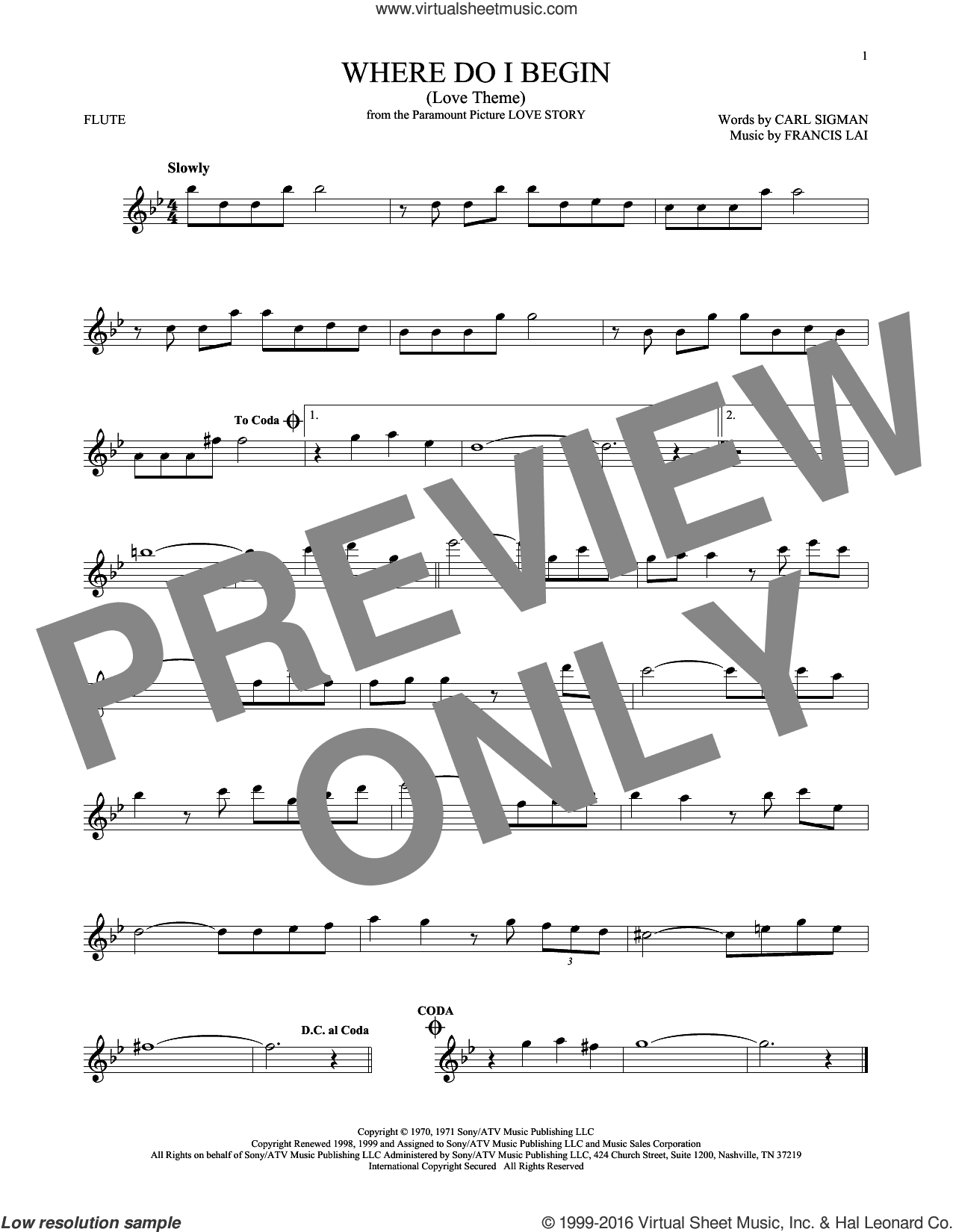 Where Do I Begin (Love Theme)