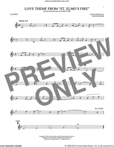 Love Theme From "St. Elmo's Fire"