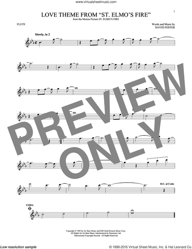 Love Theme From "St. Elmo's Fire"