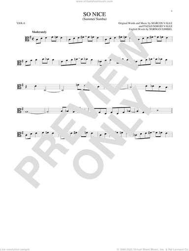 So Nice (Summer Samba)