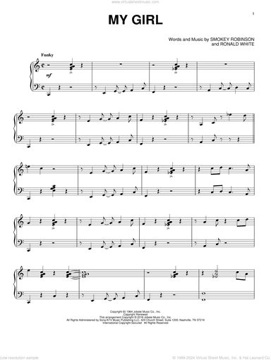 My Girl [Jazz version]