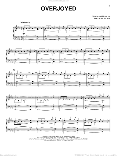 Overjoyed [Jazz version]