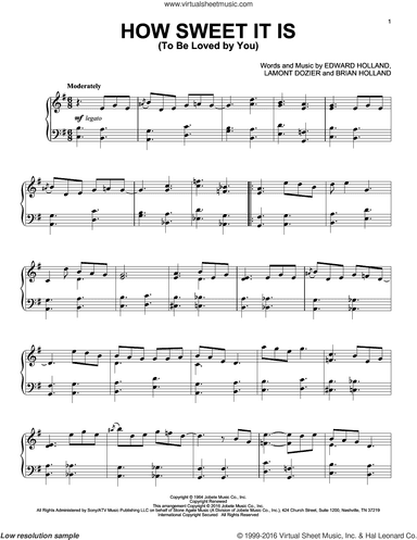 How Sweet It Is (To Be Loved By You) [Jazz version]