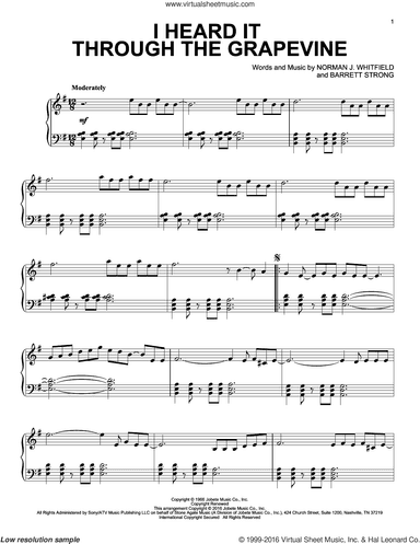 I Heard It Through The Grapevine [Jazz version]