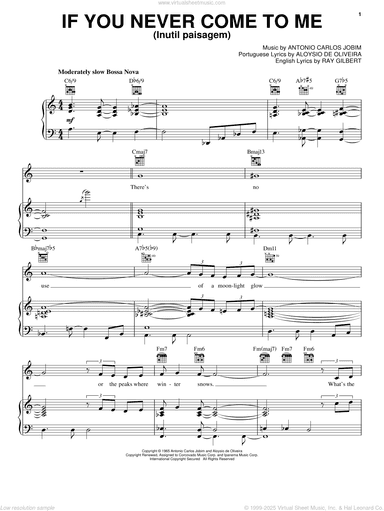 If You Never Come To Me (Inutil Paisagem)