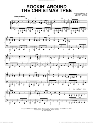 Rockin' Around The Christmas Tree [Jazz version] (arr. Brent Edstrom)