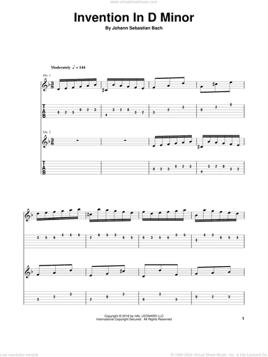 Invention In D Minor