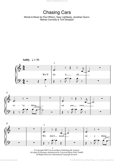 Chasing Cars