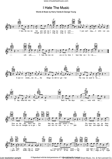 I Hate The Music