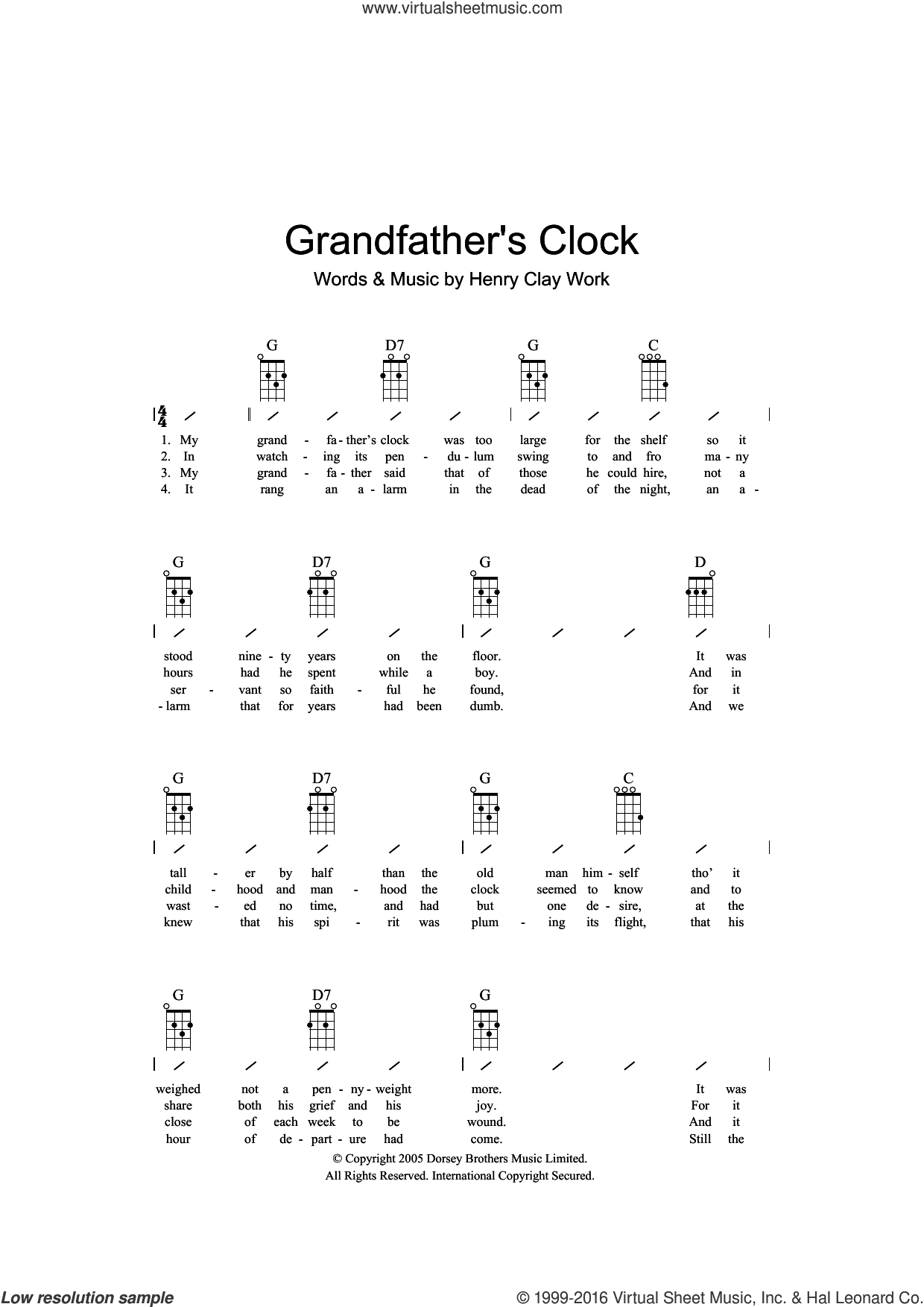 Grandfather's Clock
