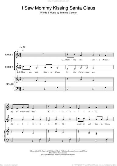 I Saw Mommy Kissing Santa Claus (arr. Rick Hein)