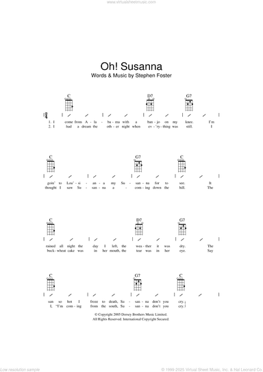 Oh! Susanna