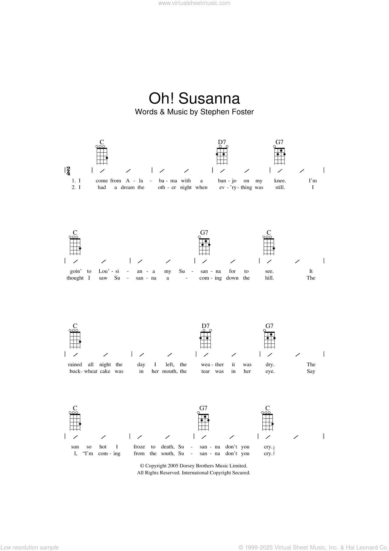 Oh! Susanna