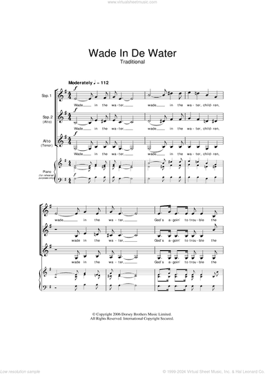 Wade In The Water (arr. Barrie Carson Turner)