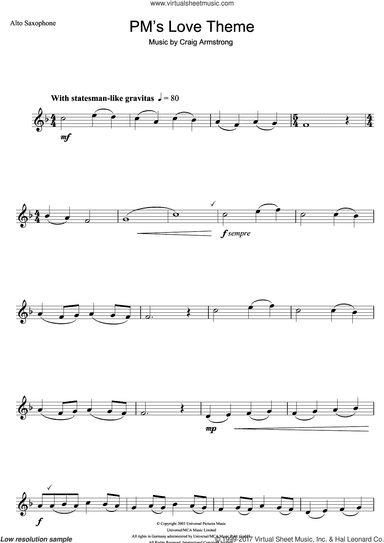 P.M.'s Love Theme (from Love Actually)