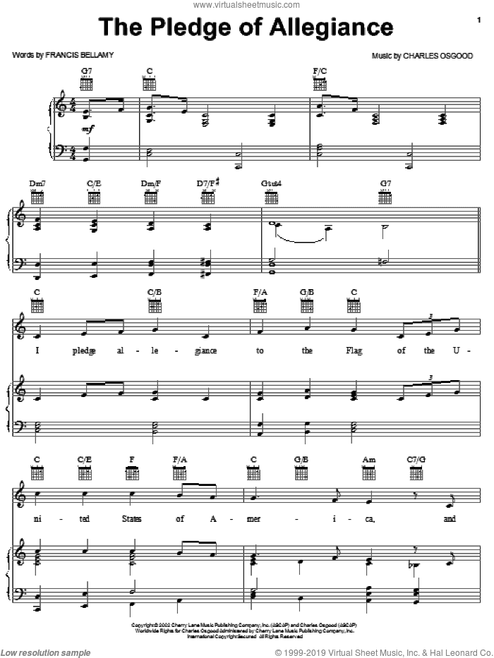 The Pledge Of Allegiance