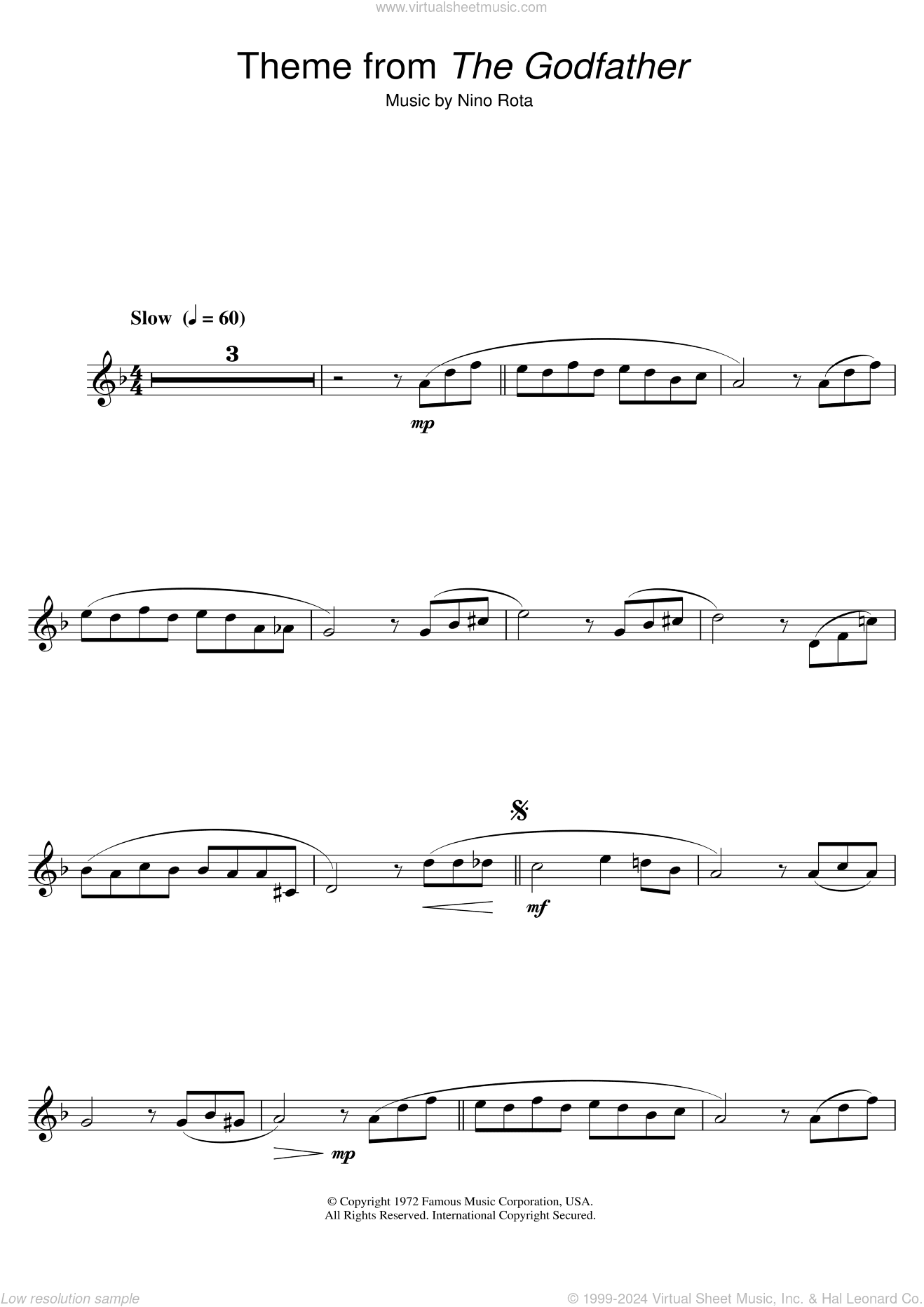 Theme from The Godfather