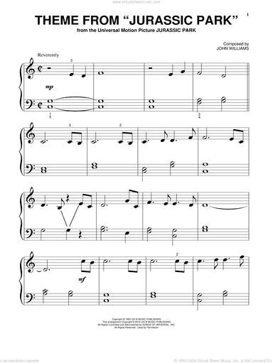 Theme From Jurassic Park