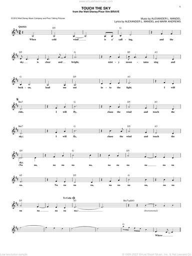 Touch The Sky (From Brave)