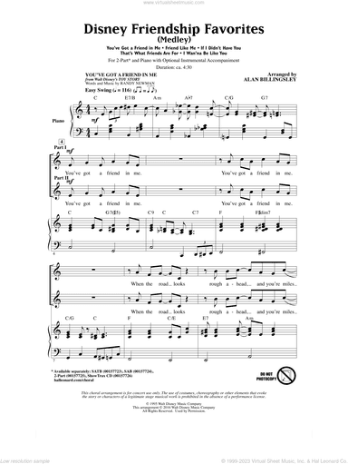 Disney Friendship Favorites (Medley)