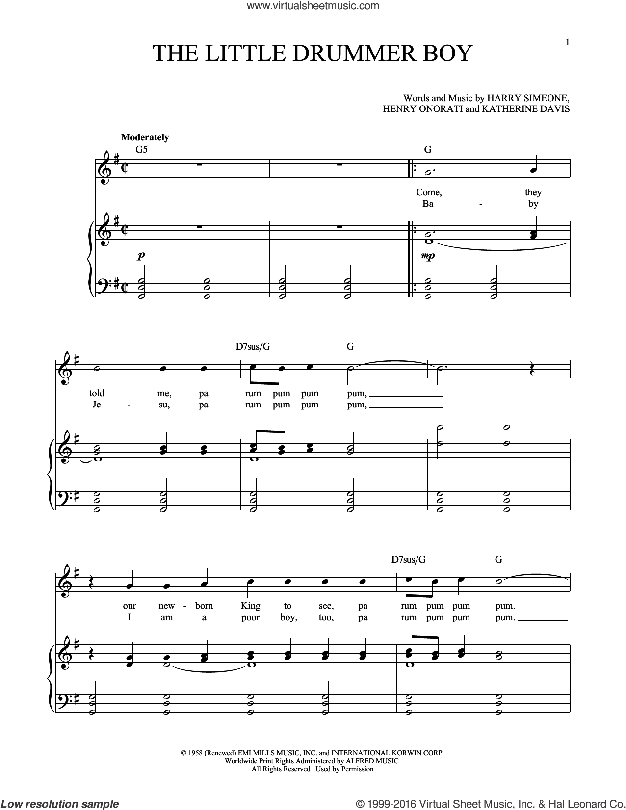 The Little Drummer Boy (arr. Richard Walters)